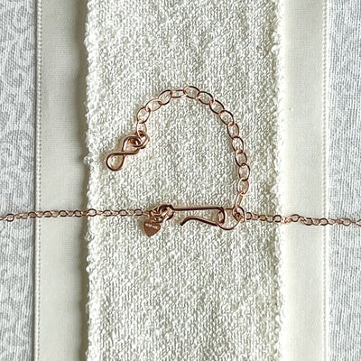 Dainty Pearl necklace for a special occasion or wedding.  Versatile to wear with a simple pair of pearl earrings; Handcrafted in California. Clasp detail.