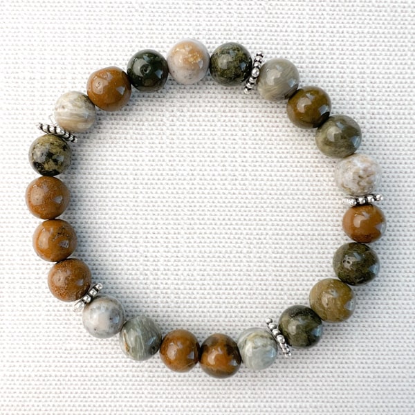 Ocean Jasper Peaceful Energy Bracelet